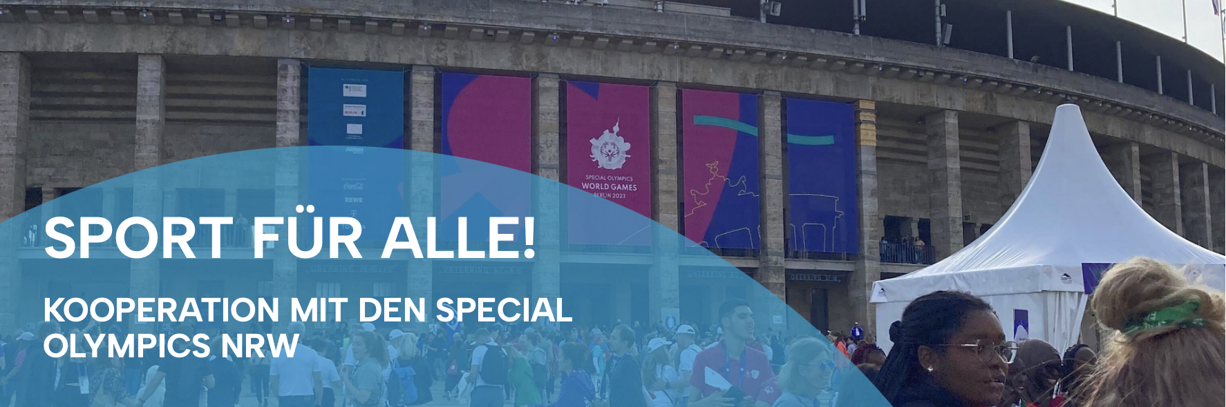 SPORT F&Uuml;R ALLE! KOOPERATION MIT DEN SPECIAL OLYMPICS NRW